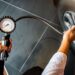 Как сбросить ошибку давления в шинах VW